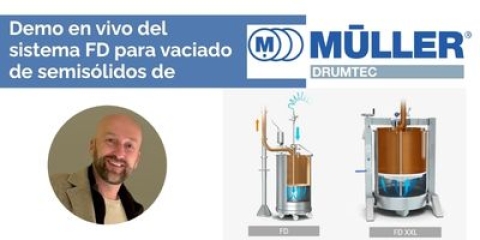 Participá de una demo en vivo del sistema FD para vaciado de semisólidos